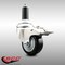 Service Caster 3 Inch 316SS Black Poly Swivel 1-1/8 Inch Expanding Stem Caster Lock Brake SCC SCC-SS316TTLEX20S314-PPUB-BLK-118 - alternate 3